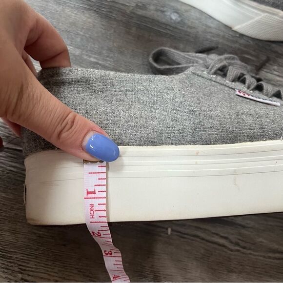 Superga Platform Wool Blend Sneakers - Picture 10 of 10